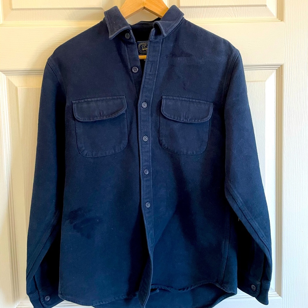 J.Crew Suede Button Down